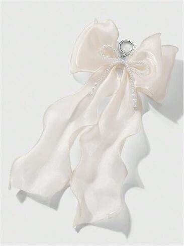 Makemechic Women's Y2K Bow Bow Bow Bag Bag Charm Ribbon Metal Retro Accessories in Saudi Arabia