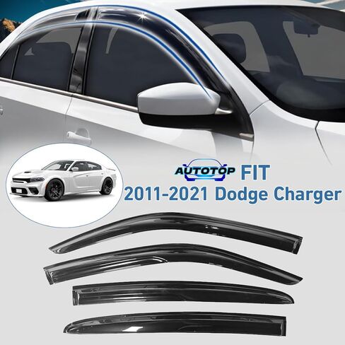 4PCS Window Visors Vent Deflectors Sun Rain Guards Fit 2016-2018 Scion iM & Toyota Corolla iM in Saudi Arabia
