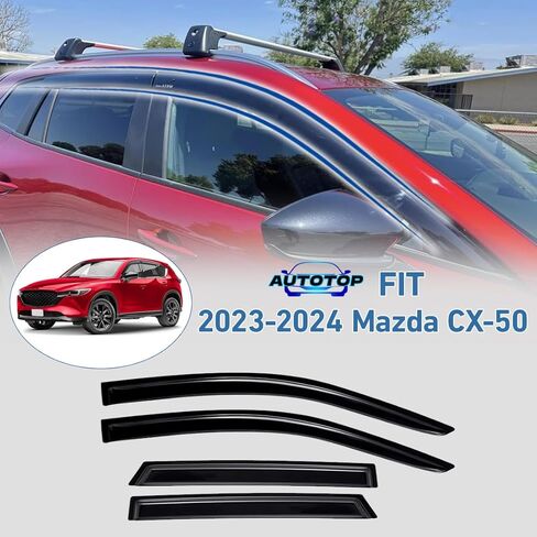 4PCS Window Visors Vent Deflectors Sun Rain Guards Fit 2016-2018 Scion iM & Toyota Corolla iM in Kuwait