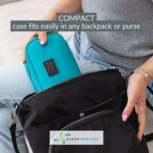Omnipod Metro Diabetes Supply Case | Fits Omnipod 5, Dash or PDM | Diabetic Care Products | Diabetes Supplies Organizer (Teal) in Kuwait