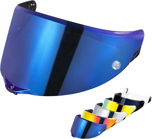 VCOROS PISTA GP RR Shield Replacement-Pista Helmet Shield Motorcycle Face Visor for CORSA-R/Pista GPR/Pista GPRR/RACE 3 (Black) in Saudi Arabia