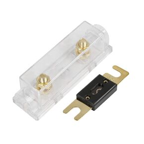 X AutoHaux Car Auto ANL FUSE حامل 0 4 8 10 Gauge مع 30 أمبير ANL FUSE