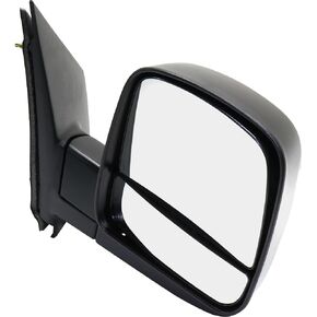 JC Whitney Passenger Side Mirror لـ Chevy Chevrolet Express 2500 Express 3500 GMC Savana 2500 Savana 3500 2008-2021 with motter glass jcv85r