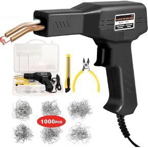 لحام بلاستيك Atols ، 1000pcs Staples ، مجموعة اللحام البلاستيكية ، مجموعة Stapler الساخنة ، مجموعة مسدس لحام بلاستيكي ، مجموعة إصلاح للسيارات ، مجموعة إصلاح البلاستيك