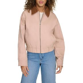 Levi's Women's Cotton Bomber with Corduroy Collar