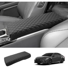 2025 Camry Center Console Cover for Toyota Camry (LE/SE/XLE/XSE), Waterproof&Comfy Leather Cushion 2025 Camry Console Armrest Cover 2025 Camry Accessories (Padded)