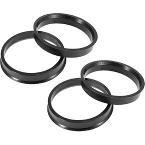 X AUTOHAUX 4pcs Plastic 54.1mm to 60.1mm Car Hub Centric Rings Wheel Bore Center Spacer