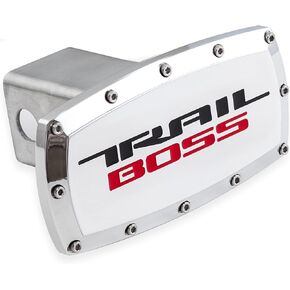 Trailboss Billet Hitch Cover 2016-2025 شيفروليه سيلفرادو/كولورادو شاحنات ، مصنوعة في الولايات المتحدة الأمريكية
