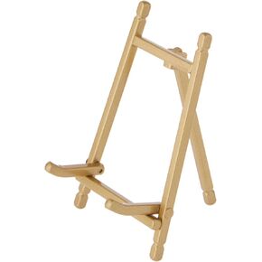ساتين بارد ساتين الذهب المعدني الحامل ، 5 "H x 3.375" W × 3.5 "د