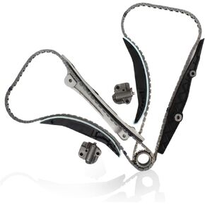 1set Engine Timing Chain Kit For 2009-2012 Escape 2010-2012 Fusion 2010-2011 Tribute Mariner Milan 3.0L replaces 9L8Z6268B 9L8Z6306A