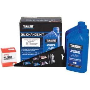 Yamaha 1.9L (1900) HO Waverunner/Sport Boat Oil Change Kit w/Filter - LUB-4WTRC-KT-30