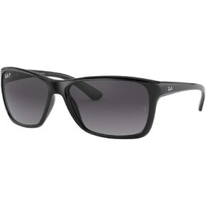 Ray-Ban Men's Rb4331f Low Bridge Fit Square Sunglasses