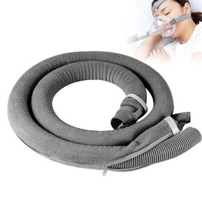 غطاء خرطوم أنبوب CPAP 6 قدم لفائف قطة مقدمة من الأنبوب CPAP الأكمام المعزولة أغطية أنبوب CPAP مع سحاب كامل الطول