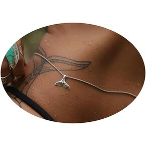 Silver Fish Tail Shape Belly Chain Adjustable Waist Body Jewelry for Women