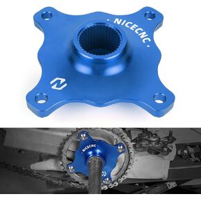 Drive Shaft Sprocket Hub Sleeve Compatible with Yamaha Raptor 700R Custom Graphics 2012-2013, Raptor 700 2006-2008, 2013-2024, See Fitments Black