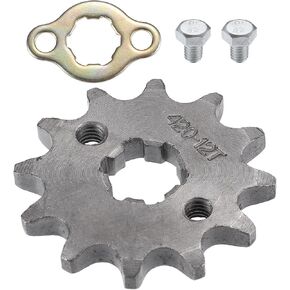 X AutoHaux 1 Set 420 Style 12 Teath 17mm id id moreclicle reprocket pretction for 50cc 70cc 110cc 125cc motorcycle دراجة دراجة صغيرة atv