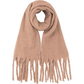 MissShorthair Oversized Chunky Winter Scarf for Women Big Blanket Scarves Colorful Thick Fluffy Shawl