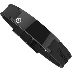 ProExl® Sports Golf Magnetic Bracelet Carbon Dark Black