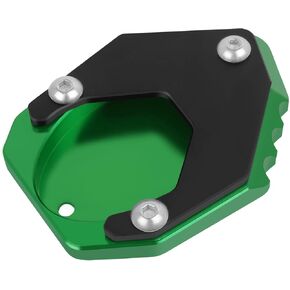 CHIFUN Kickstand Enlarger Pad Side Stand Extension Plate Replacement for Kawasaki Ninja400 Z400 2018-2023 (Black)
