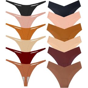 نساء سلس بيكيني الملابس الداخلية G-String Thongs حزمة راحة ممتدة