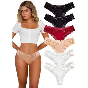 Thong Underwear Women Thong Panties Black G String No Show Breathable Invisible Ladies Micro Panty in Kuwait