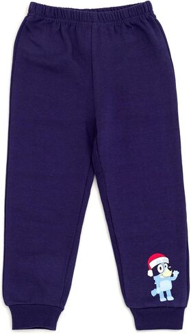 Bluey Halloween Christmas Fleece Sweatshirt and Jogger Pants Outfit Set Toddler to Big Kid Sizes (2T - 10-12) in Saudi Arabia