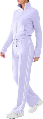 DITOK Track Suits for Women Set 2 Piece Spring Lounge Outfits Zip Up Sweatshirt & Sweatpants with Pocket Jogger Sweatsuits in Kuwait