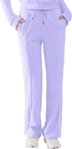 DITOK Track Suits for Women Set 2 Piece Spring Lounge Outfits Zip Up Sweatshirt & Sweatpants with Pocket Jogger Sweatsuits in Kuwait