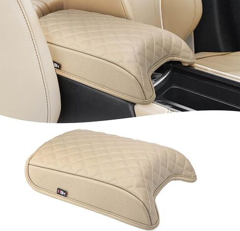 Center Console Armrest Cover for Acura RDX 2019 2020 2021 2022 2023 2024, Middle Console Lid Protector Cushion Pad, Vinyl Leather, Anti-scratch, Black in Kuwait