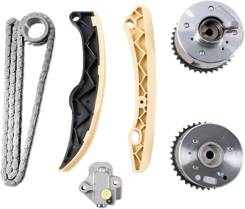 مجموعة سلسلة توقيت المحرك 24410-2B700 استبدال لـ Hyundai Accent Elantra Kona Sonata Tucson Veloster لـ Kia Forte Seltos Soul Rio Optima استبدال 24420-2B611 24321-2B620 in Kuwait