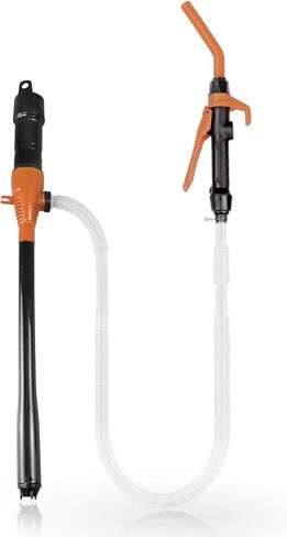FUELIO Fuel Transfer Pump -Battery Operated Gas Pump - Liquid Transfer Pump for Water Kerosene Gasoline Pump - Battery Powered Water Pump, 2.2 Gallon per Min in Saudi Arabia