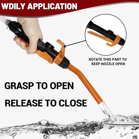 FUELIO Fuel Transfer Pump -Battery Operated Gas Pump - Liquid Transfer Pump for Water Kerosene Gasoline Pump - Battery Powered Water Pump, 2.2 Gallon per Min in Saudi Arabia