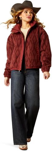 ARIAT Womens Toanl Port Sherpa Jacket in Saudi Arabia