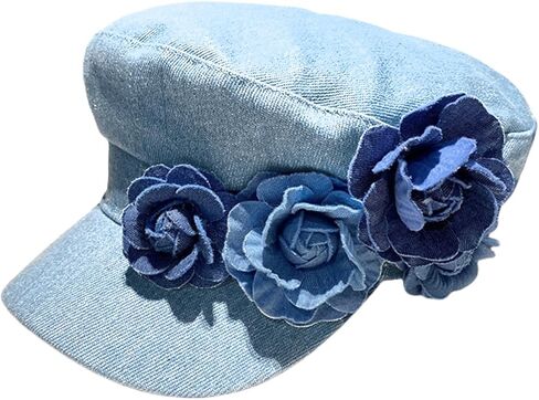 Denim Hat for Women, Vintage Baseball Cap Painter Artist Hat for Outdoor Holiday in Saudi Arabia