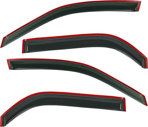 Wind Deflector Compatible with 2000-2006 Tahoe/Escalade Base Smoke Sun/Rain Guards Window Visor 94304 in Kuwait