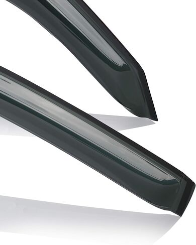Wind Deflector Compatible with 2000-2006 Tahoe/Escalade Base Smoke Sun/Rain Guards Window Visor 94304 in Kuwait