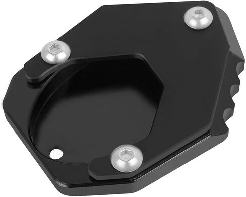 CHIFUN Kickstand Enlarger Pad Side Stand Extension Plate Replacement for Kawasaki Ninja400 Z400 2018-2023 (Black) in Kuwait