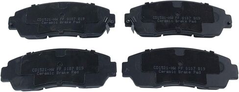 TRQ Brake Pads Ceramic Compatible with 2019-2021 Honda Passport in Saudi Arabia