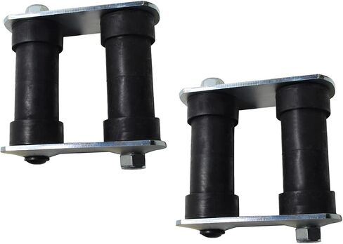 Multi Leaf Spring W/U-Bolts صدمة لوحة تثبيت مجموعة أدوات وبطانات القيود الخلفية لـ 68 Chevrolet Chevy II ، متوافق مع 1968 1969 Camaro Pontiac Firebird ، لعام 1969-1972 Chevy Nova in Kuwait