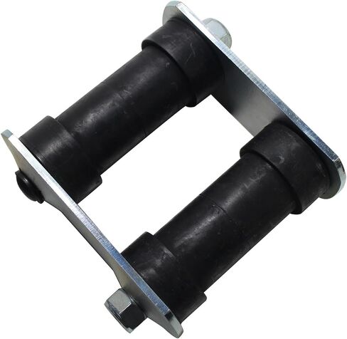 Multi Leaf Spring W/U-Bolts صدمة لوحة تثبيت مجموعة أدوات وبطانات القيود الخلفية لـ 68 Chevrolet Chevy II ، متوافق مع 1968 1969 Camaro Pontiac Firebird ، لعام 1969-1972 Chevy Nova in Kuwait