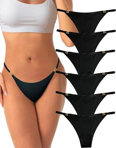 Seamless Underwear for Women,Comfortable No Show Underwear Soft Panties for Women Pack of 6 in Saudi Arabia