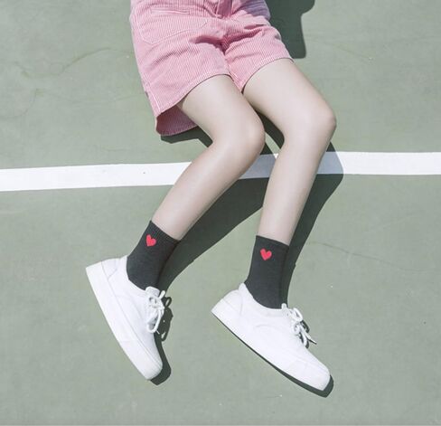 Jinny's Shoppe Women’s Novelty Cute Crew Socks – 4/5 Pairs Colorful Soft Cozy Lovely Cotton Socks for Everyday Casual Wear in Saudi Arabia