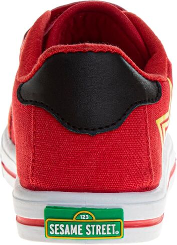 Sesame Street Elmo Strap Sneakers for Boys - Kids Lightweight Athletic Breathable Running Tennis Shoes Size 5-10 Toddler 11 Little Kid in Saudi Arabia