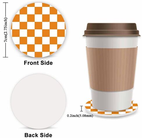 Black and Grey Checkered Steering Wheel Cover Anti-Slip and Practical 14.5-15 Inch Universal Steering Wheel Cover with 2 Pieces Car Coasters Suitable for Men Women in Saudi Arabia