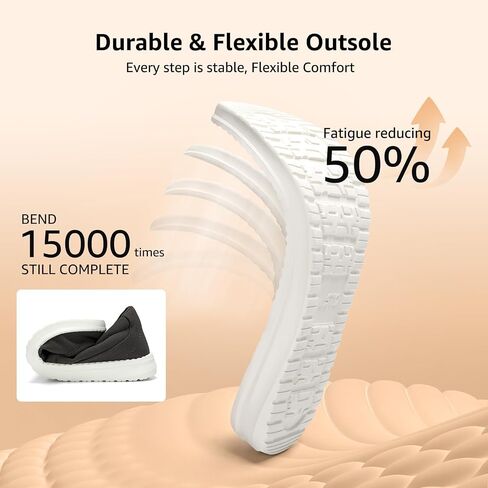 STQ Men's Orthopedic Lace up Loafers Ultralight Casual Boat Shoes with Arch Support in Saudi Arabia