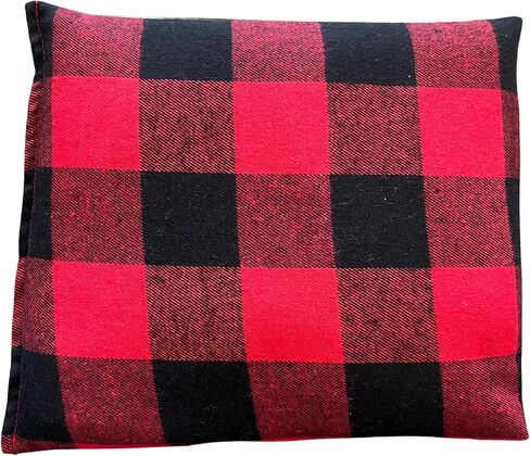 Microwaveable Heating Pad (Black Plaid) in Saudi Arabia