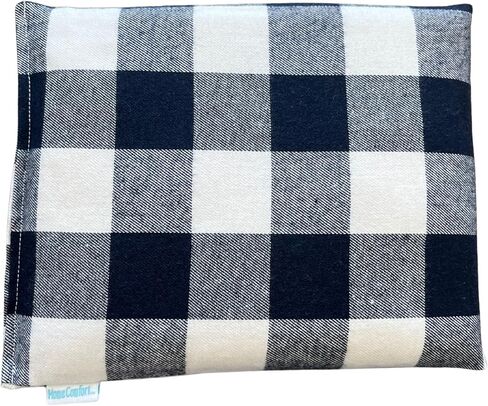 Microwaveable Heating Pad (Black Plaid) in Saudi Arabia