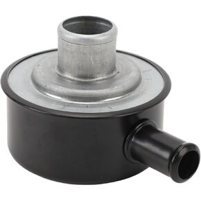 Shkalacar Push in Breather, Push in Breather with Tube, Round Valve Cover Breather, 327 350 302 454 Engine OEM 9241BLK 1/2in Tube Opening, 2 3/4in Diameter, for 327 350 302 454 Engine