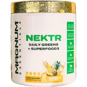 نكهة Splash الأناناس Nektr - الخضر اليومية + Superfoods - نباتي وسكر خالي