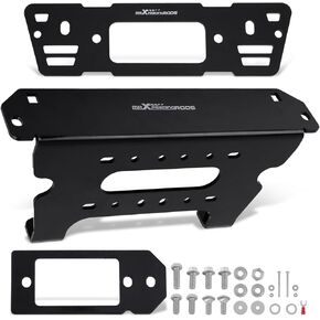 maXpeedingrods Winch Mounting Bracket Plate for Polaris Ranger Full-Size 570/900/1000 2014-2024 & Gravely ATLAS JSV UTVs